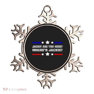Jackie Are You Here Where's Jackie Funny Meme Ornament