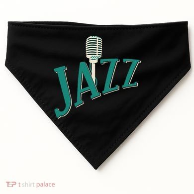 Jazz Microphone USA-Made Doggie Bandana