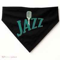 Jazz Microphone USA-Made Doggie Bandana thumb 0