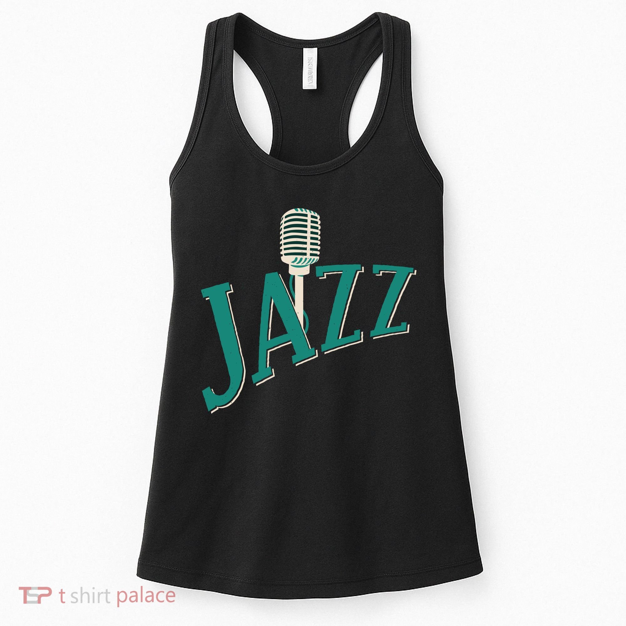 Jazz Microphone Women's Tank Top
