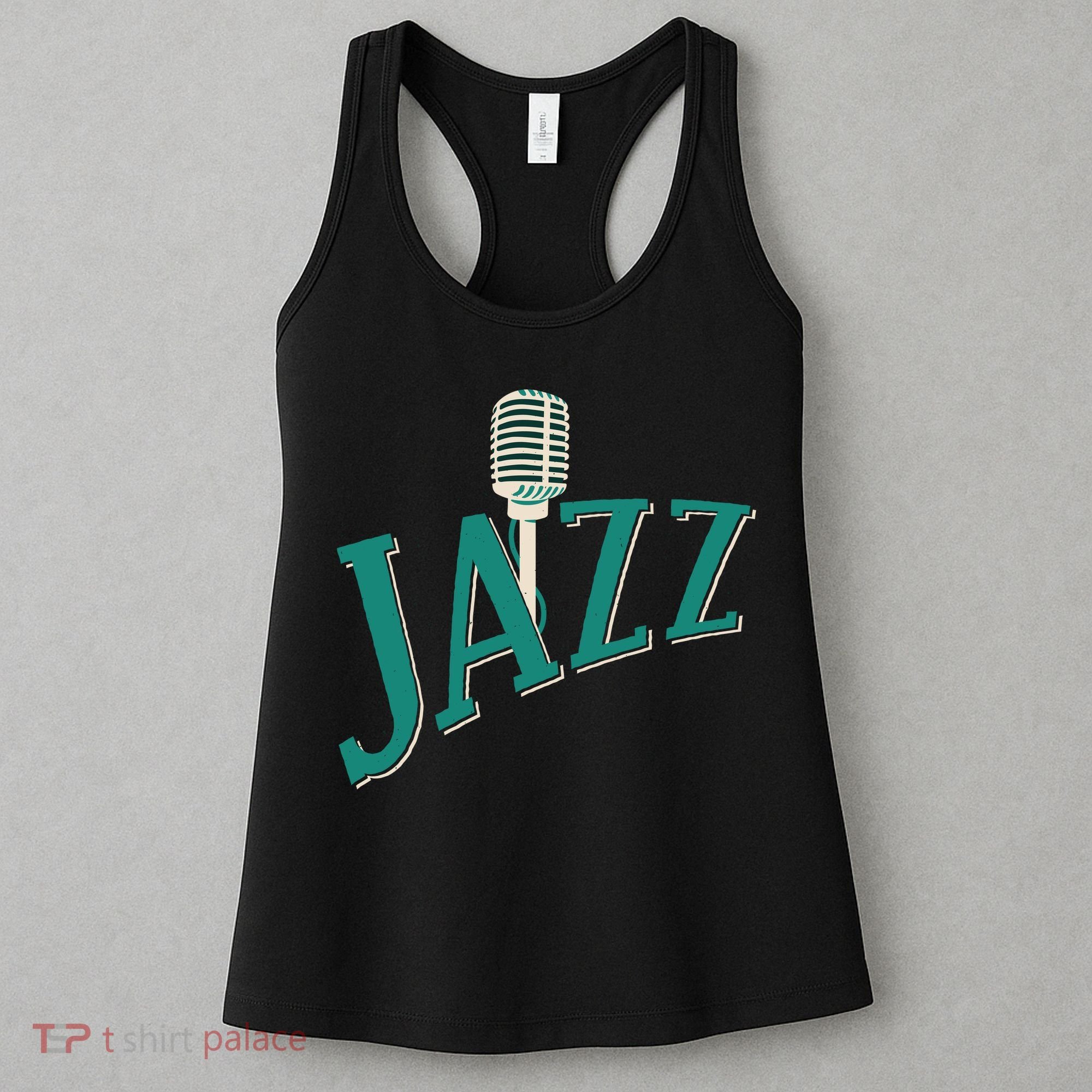Jazz Microphone Women's Tank Top