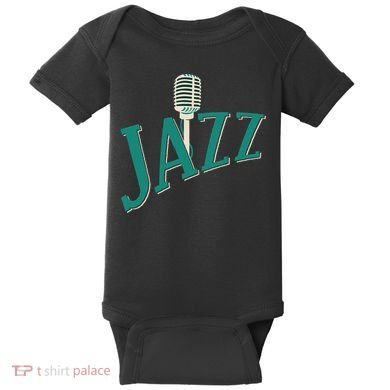 Jazz Microphone Baby Bodysuit