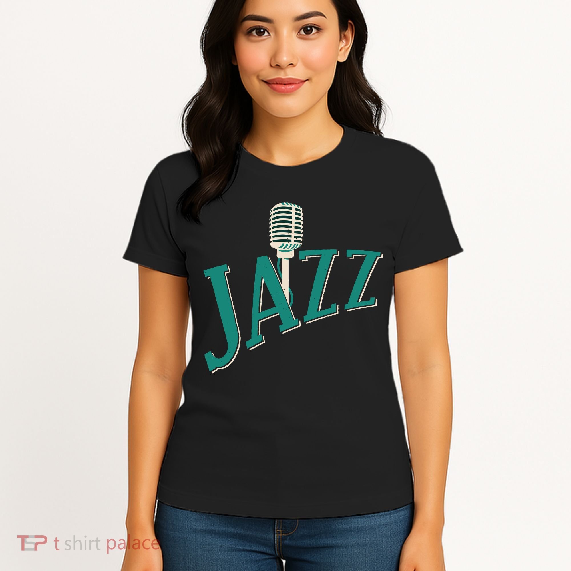 Jazz Microphone Women's T-Shirt