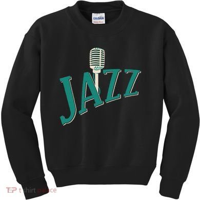 Jazz Microphone Kids Sweatshirt