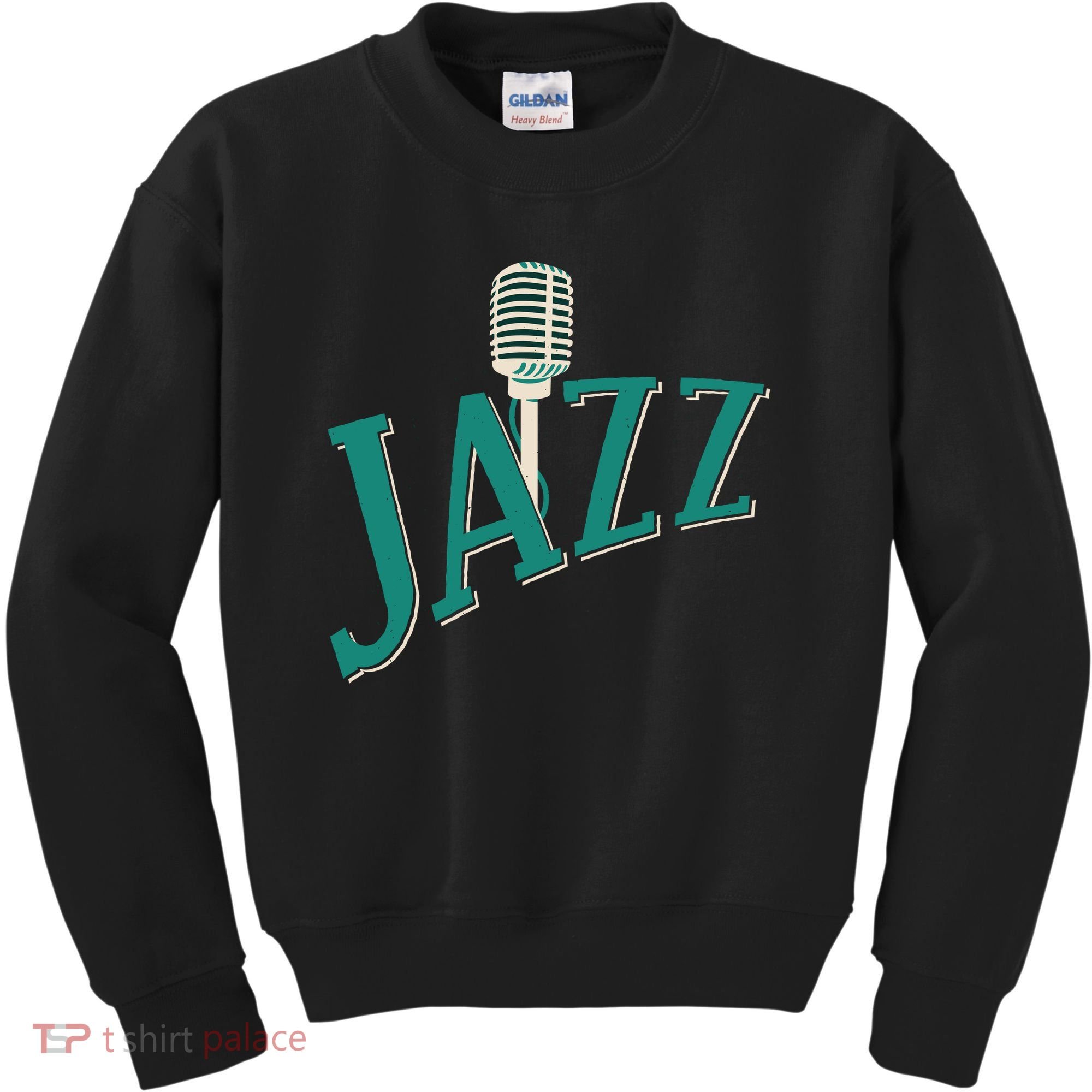 Jazz Microphone Kids Sweatshirt