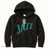Jazz Microphone Kids Hoodie thumb 0