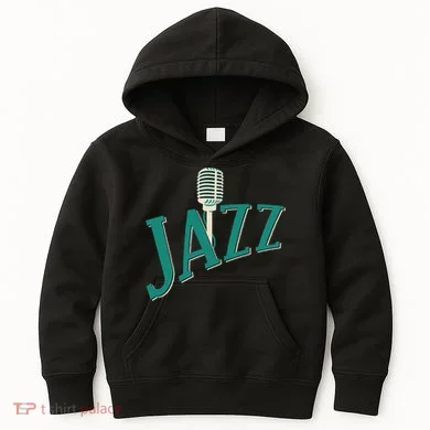 Jazz Microphone Kids Hoodie
