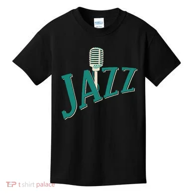 Jazz Microphone Kids T-Shirt