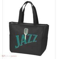 Jazz Microphone Tote Bag thumb 3