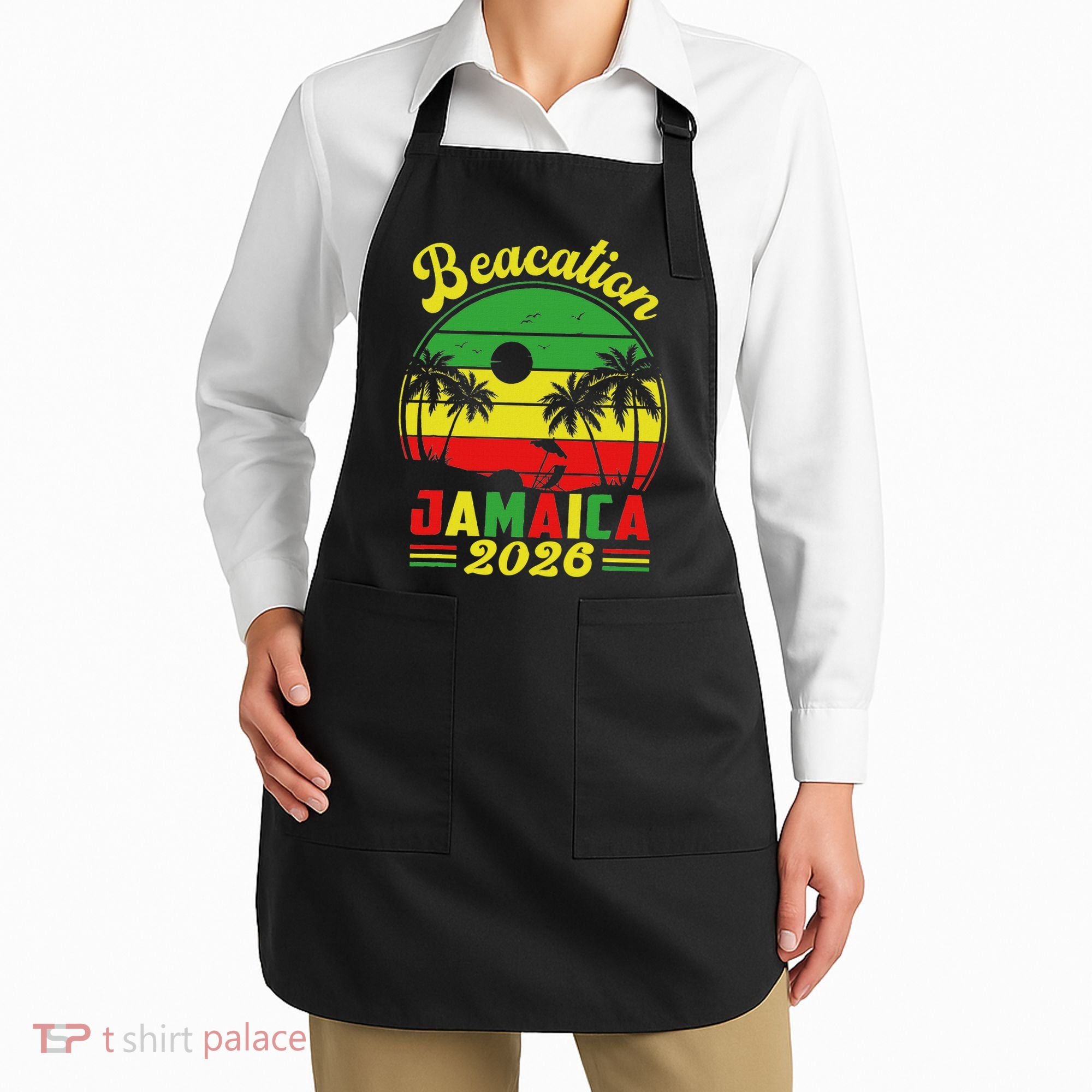 Jamaica Beacation 2026 Vacation Apron