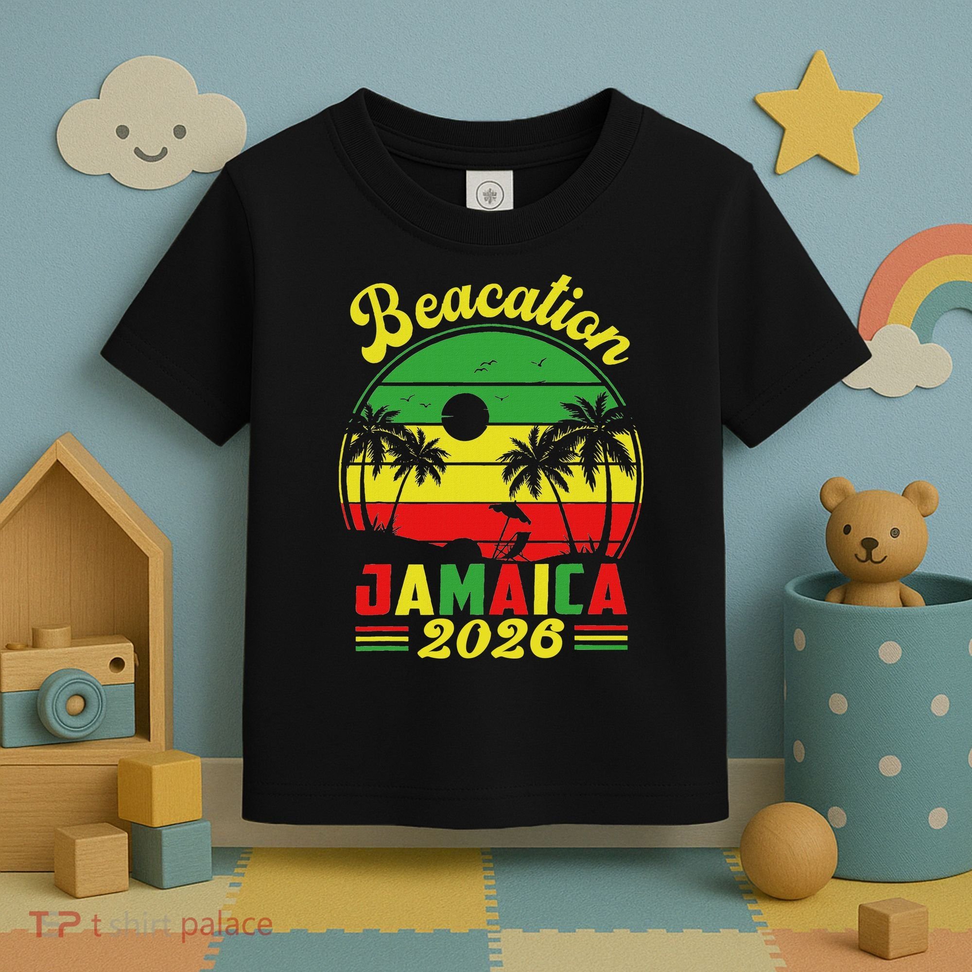 Jamaica Beacation 2026 Vacation Toddler T-Shirt