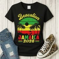 Jamaica Beacation 2026 Vacation Women's T-Shirt thumb 3