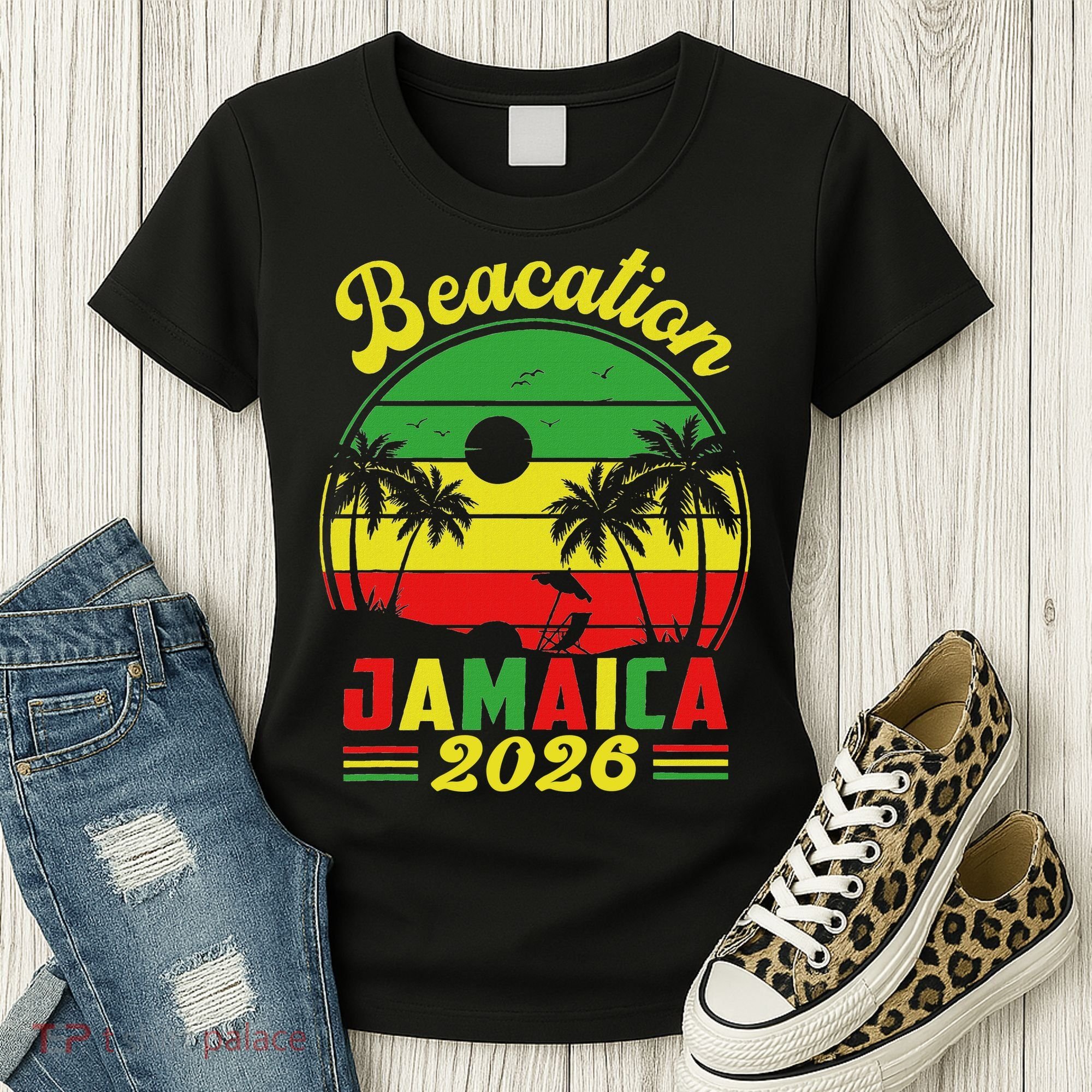 Jamaica Beacation 2026 Vacation Women's T-Shirt