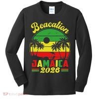 Jamaica Beacation 2026 Vacation Kids Long Sleeve Shirt thumb 0
