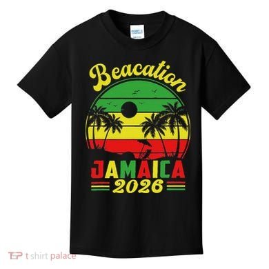 Jamaica Beacation 2026 Vacation Kids T-Shirt