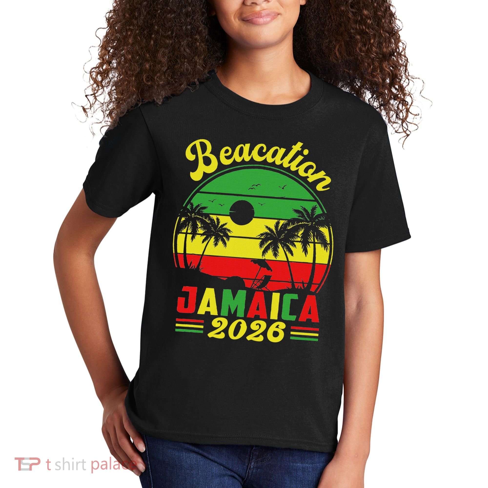 Jamaica Beacation 2026 Vacation Kids T-Shirt