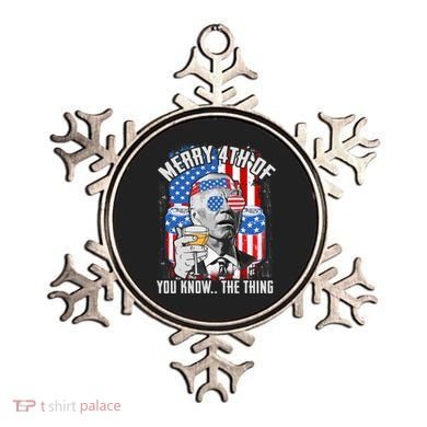 Joe Biden 4th Of July Shirt Ornament