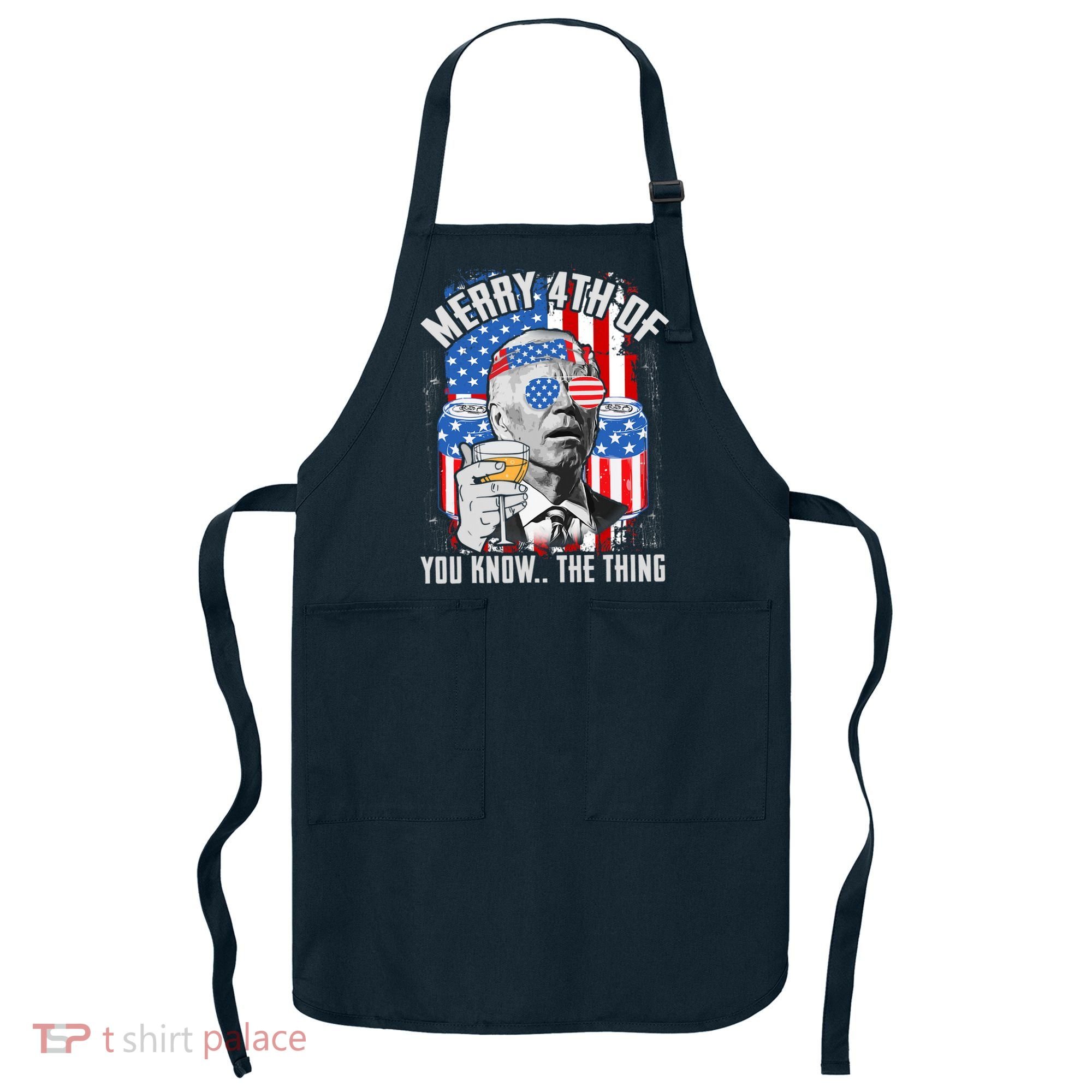 Joe Biden 4th Of July Shirt Apron