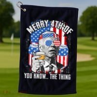 Joe Biden 4th Of July Shirt Golf Towel thumb 1
