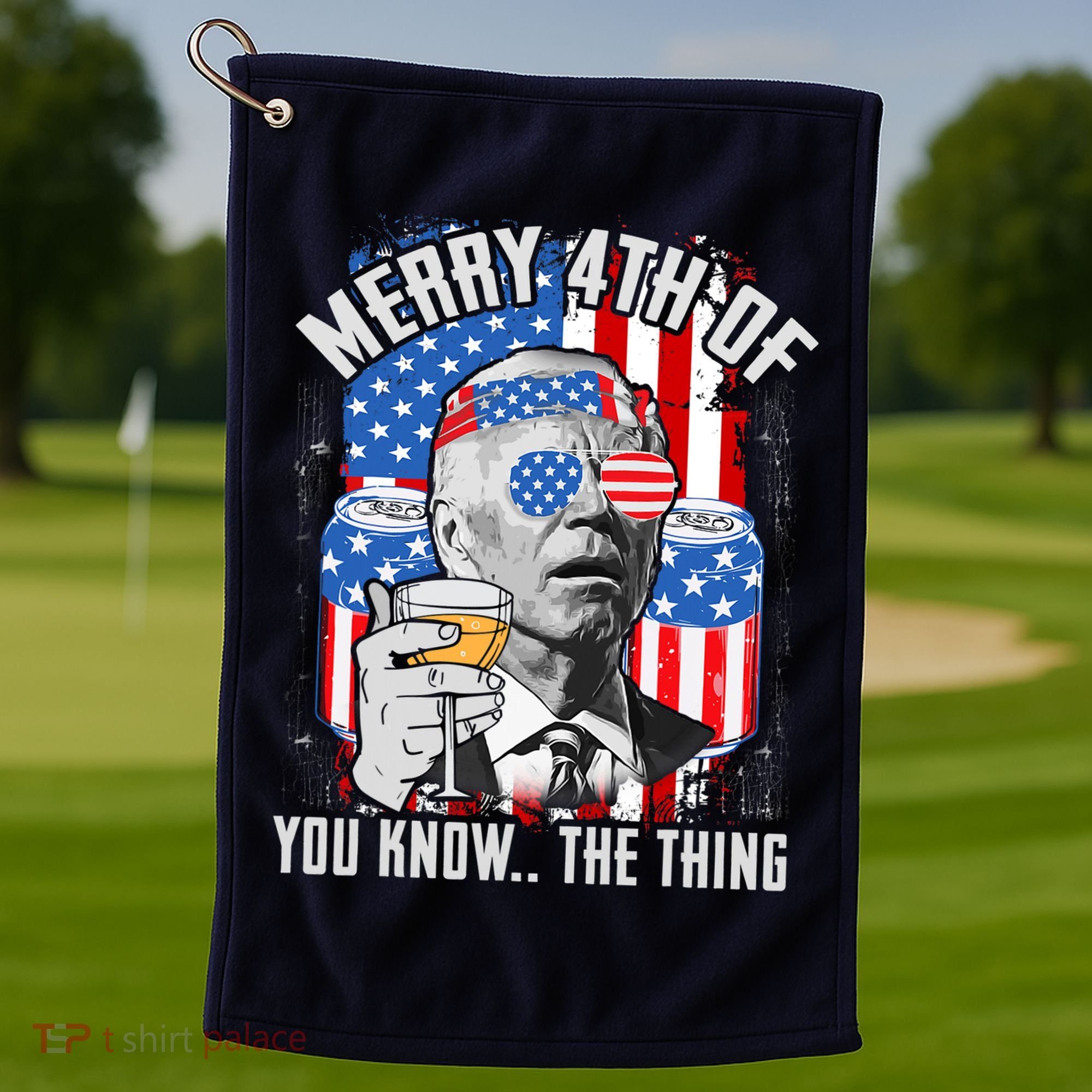 Joe Biden 4th Of July Shirt Golf Towel