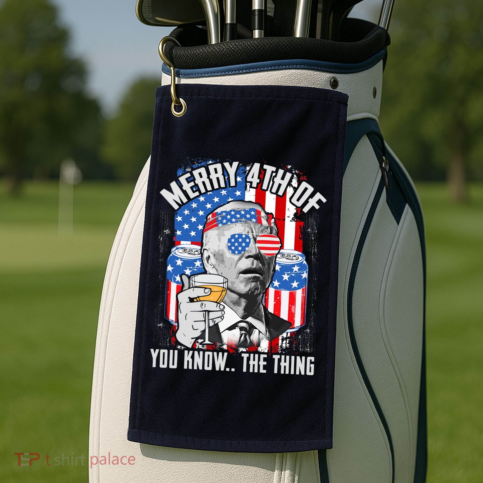 Joe Biden 4th Of July Shirt Golf Towel