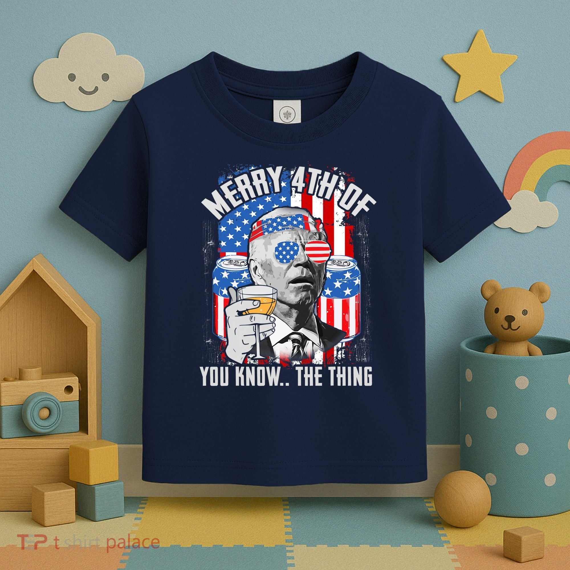 Joe Biden 4th Of July Shirt Toddler T-Shirt
