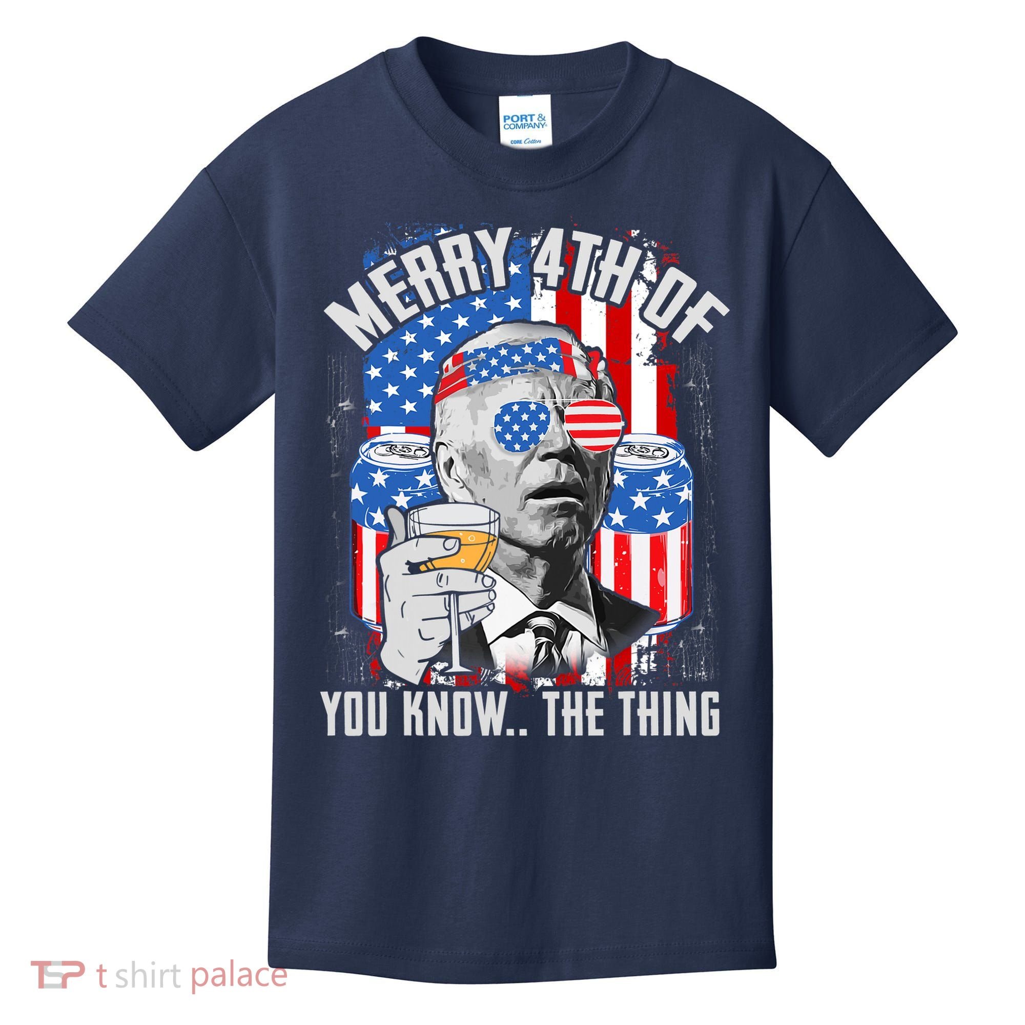 Joe Biden 4th Of July Shirt Kids T-Shirt