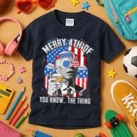 Joe Biden 4th Of July Shirt Kids T-Shirt thumb 3