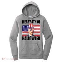Joe Biden 4th Of July Men Tee Funny Merry 4th Of Halloween Women's Hoodie thumb 0