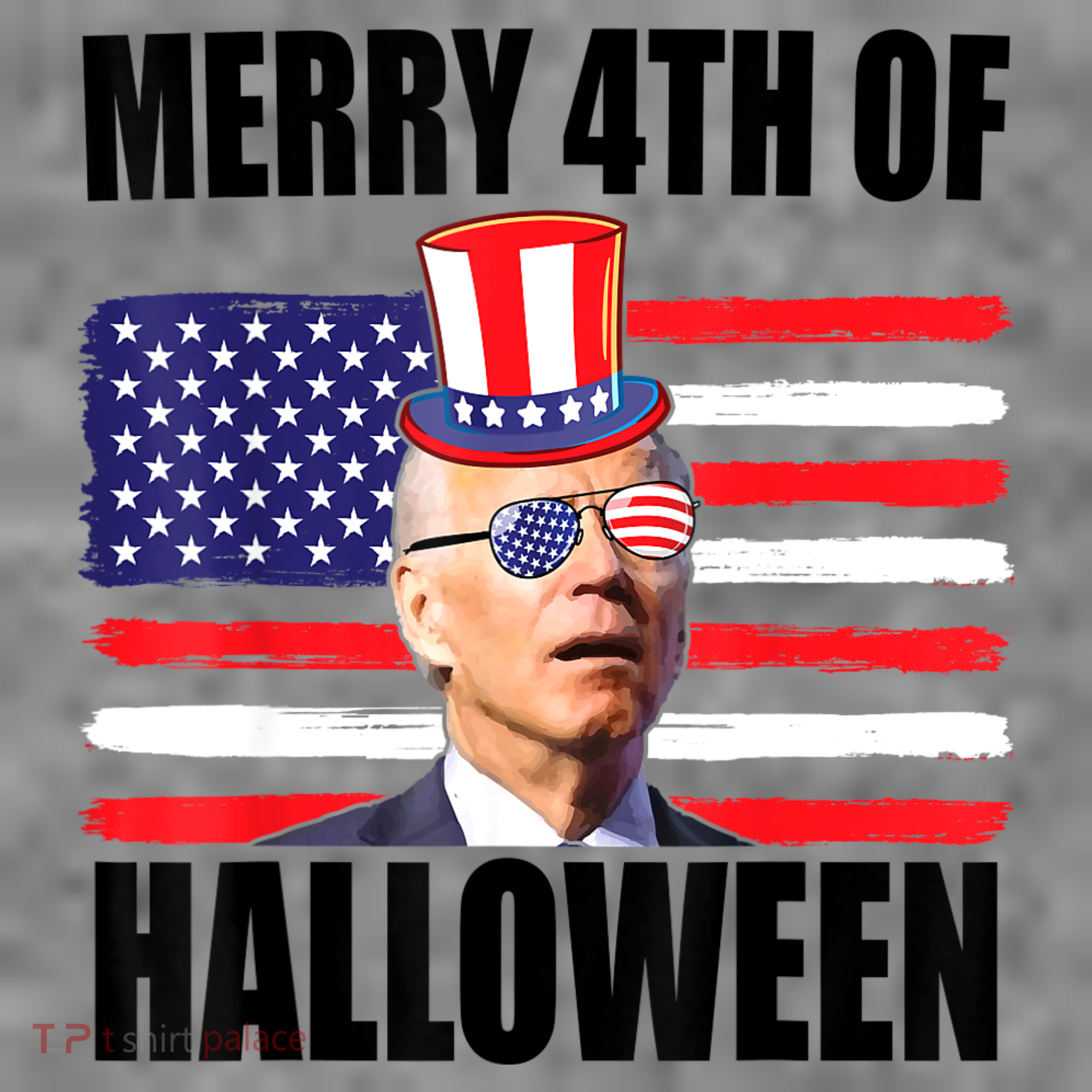 Joe Biden 4th Of July Men Tee Funny Merry 4th Of Halloween Women's Hoodie