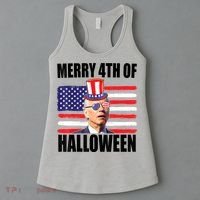 Joe Biden 4th Of July Men Tee Funny Merry 4th Of Halloween Women's Tank Top thumb 3