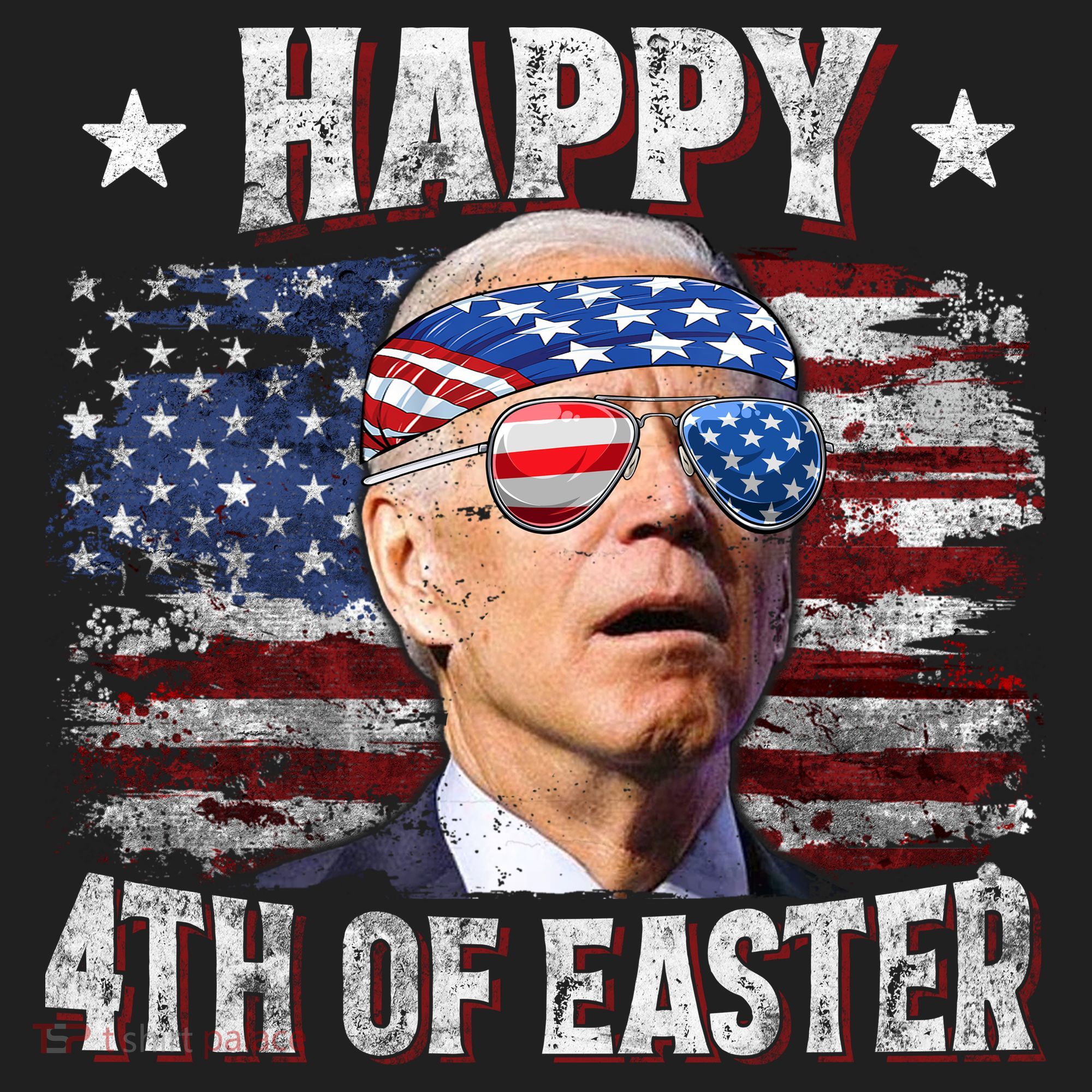 Joe Biden 4th Of July Happy 4th Of Easter American US Flag Women's Dry Zone Grid Polo