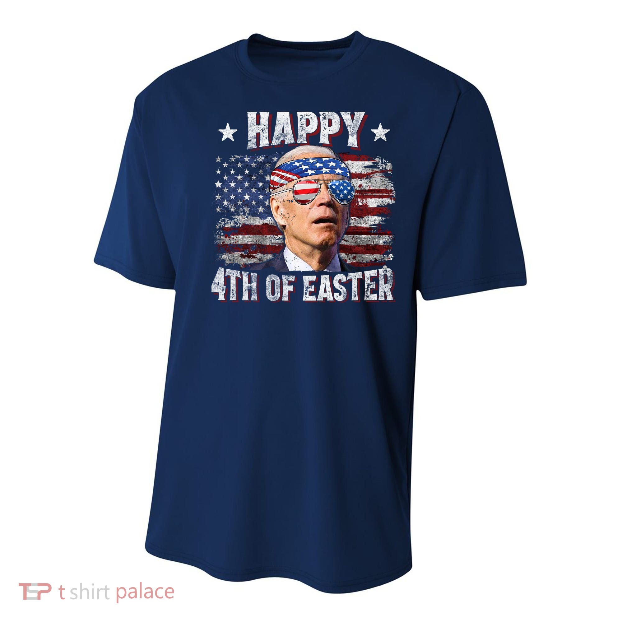 Joe Biden 4th Of July Happy 4th Of Easter American US Flag Youth Performance Sprint T-Shirt