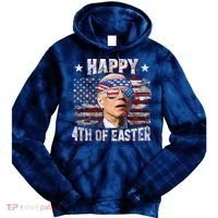 Joe Biden 4th Of July Happy 4th Of Easter American US Flag Tie Dye Hoodie thumb 0