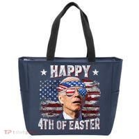 Joe Biden 4th Of July Happy 4th Of Easter American US Flag Tote Bag thumb 0