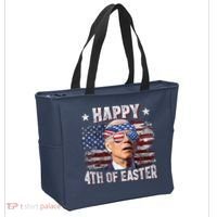 Joe Biden 4th Of July Happy 4th Of Easter American US Flag Tote Bag thumb 2