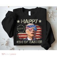 Joe Biden 4th Of July Happy 4th Of Easter Us Flag Sweatshirt thumb 2