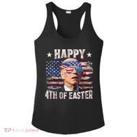 Joe Biden 4th Of July Shirts Happy 4th Of Easter American US Flag Ladies PosiCharge Competitor Racerback Tank thumb 0