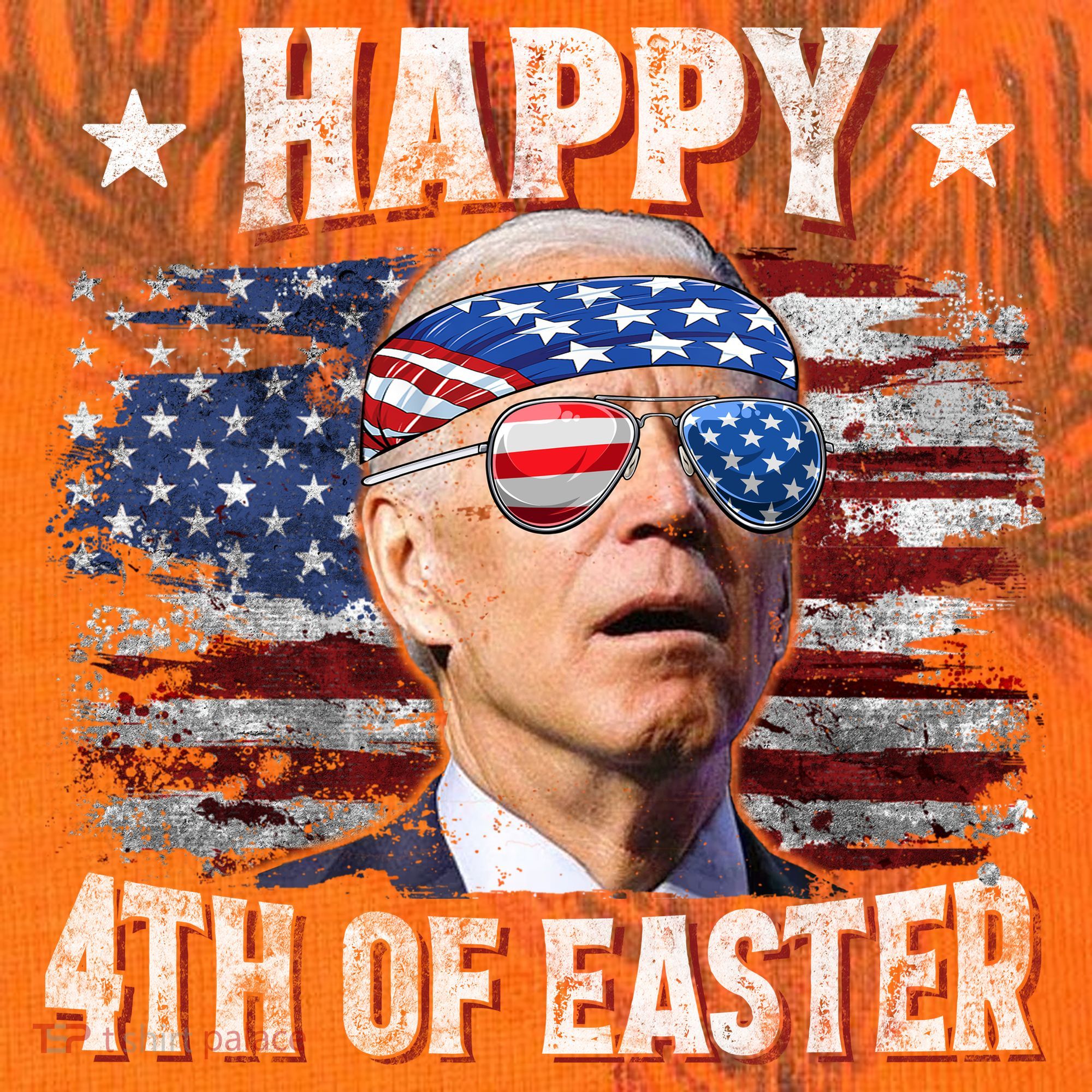 Joe Biden 4th Of July Shirts Happy 4th Of Easter American US Flag Kati Licensed 12" Camo Cuffed Beanie