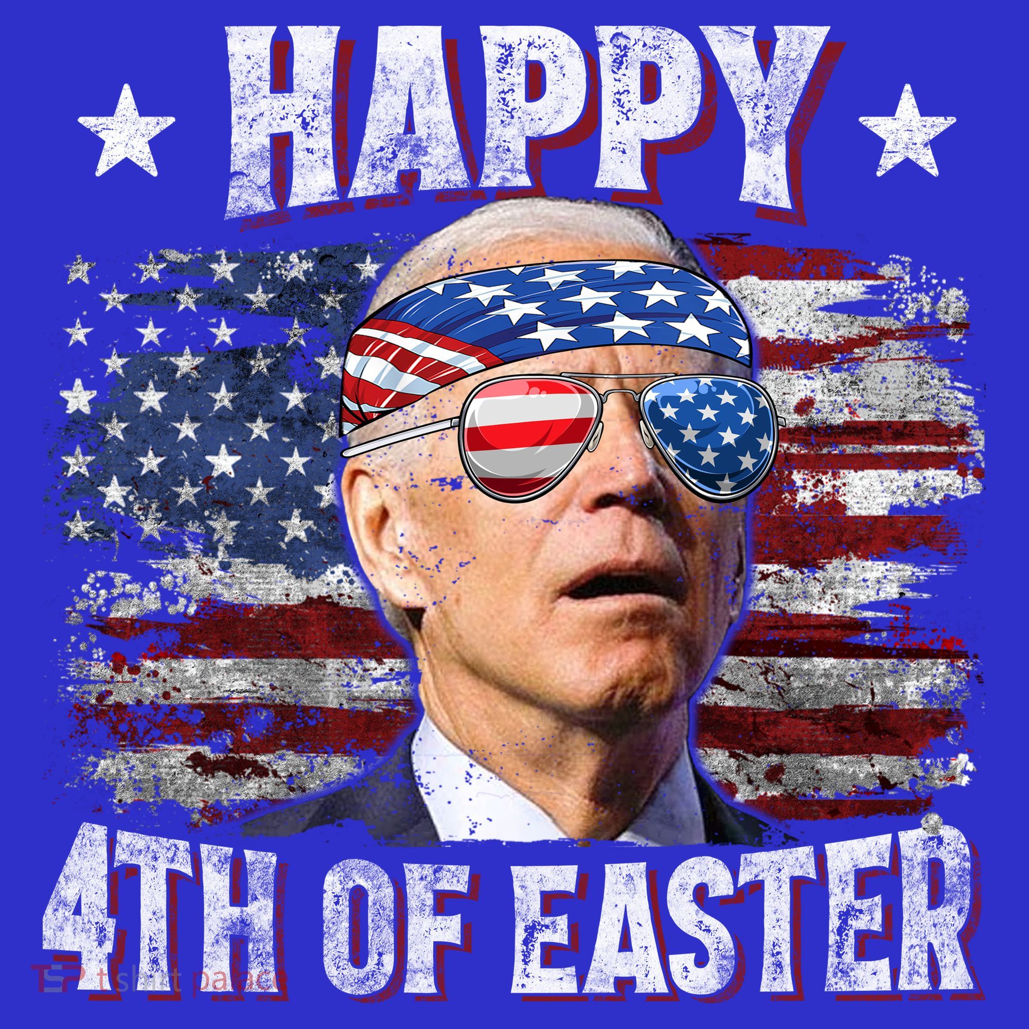 Joe Biden 4th Of July Shirts Happy 4th Of Easter American US Flag Long Sleeve Shirt