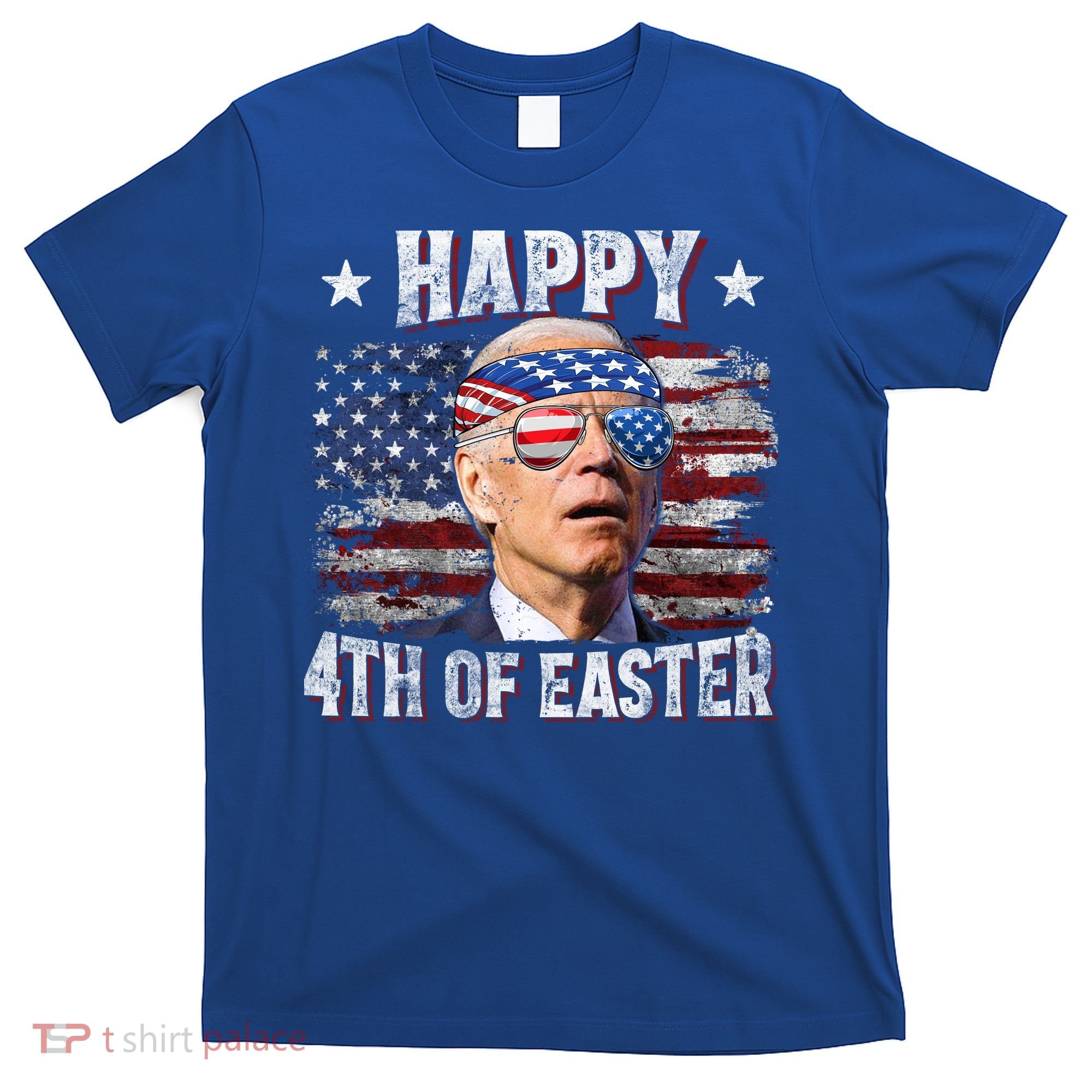 Joe Biden 4th Of July Shirts Happy 4th Of Easter American US Flag T-Shirt