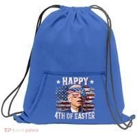 Joe Biden 4th Of July Shirts Happy 4th Of Easter American US Flag Sweatshirt Cinch Pack Bag thumb 0
