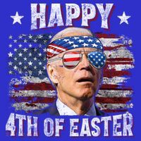 Joe Biden 4th Of July Shirts Happy 4th Of Easter American US Flag Women's T-Shirt thumb 6