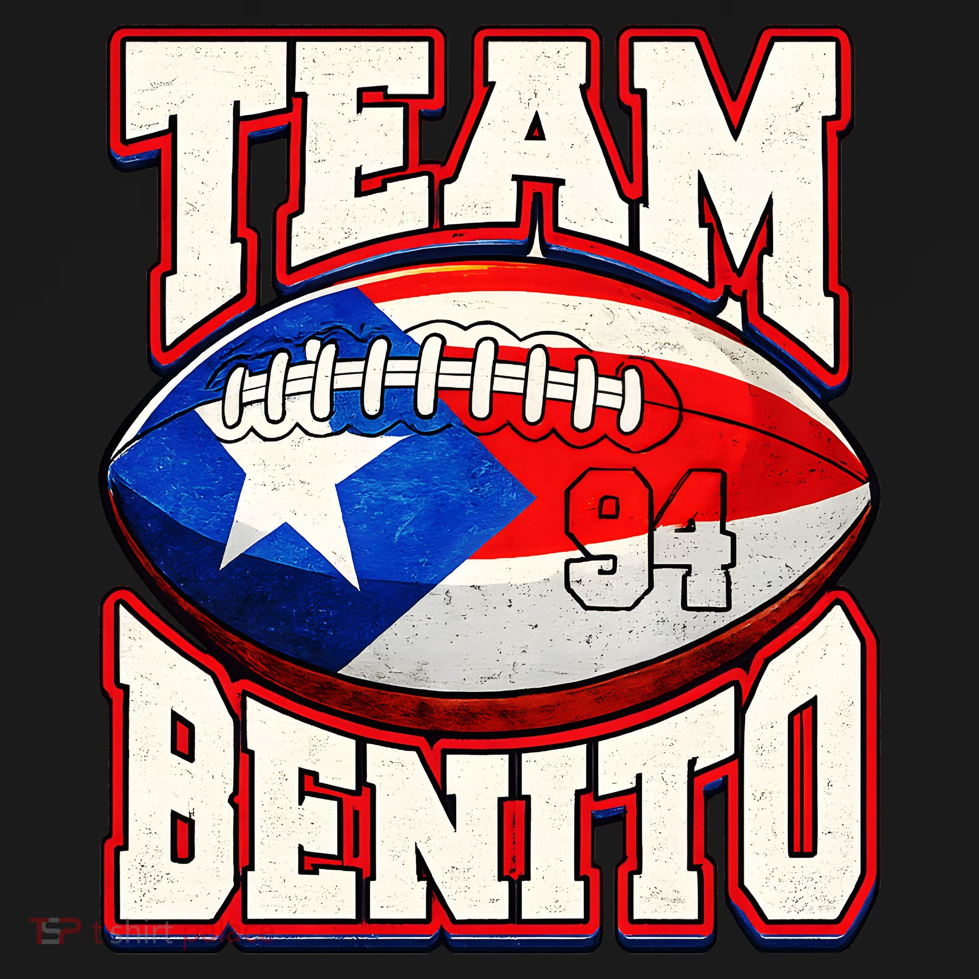 Jersey Benito 94 Number Sport Football Fan Women's Hoodie