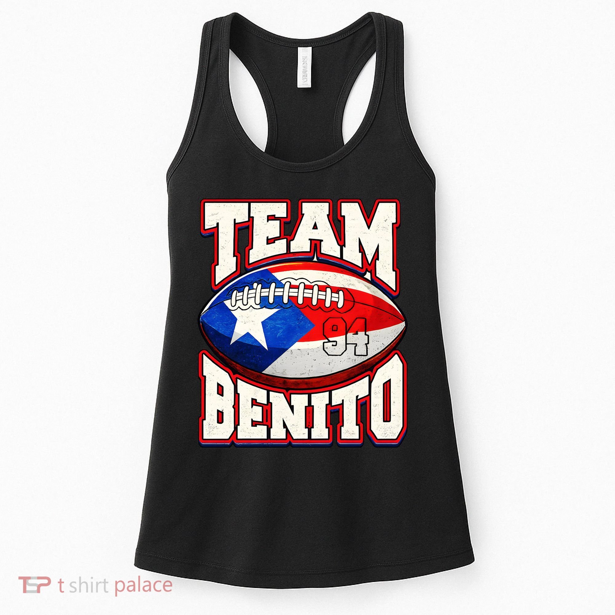 Jersey Benito 94 Number Sport Football Fan Women's Tank Top