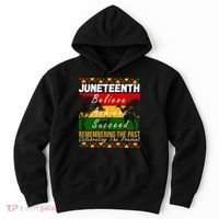 Juneteenth Believe Achieve Succeed Africa Hoodie thumb 0