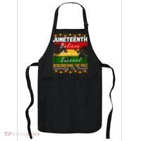 Juneteenth Believe Achieve Succeed Africa Apron thumb 0