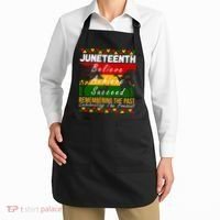 Juneteenth Believe Achieve Succeed Africa Apron thumb 2