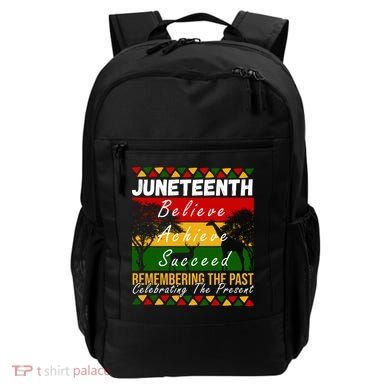 Juneteenth Believe Achieve Succeed Africa Backpack