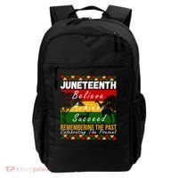 Juneteenth Believe Achieve Succeed Africa Backpack thumb 0